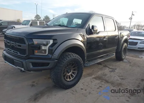 2017 Ford F-150 Raptor из США, поврежденный, VIN 1FTFW1RG8HFB60232